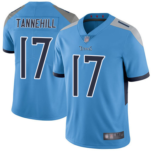 Tennessee Titans Limited Light Blue Men Ryan Tannehill Alternate Jersey NFL Football #17 Vapor Untouchable